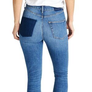 ETICA - Giselle Exposed Patch Pocket Skinny Jeans aspen